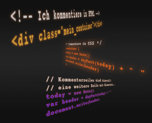 Kommentarfunktion für Webseiten