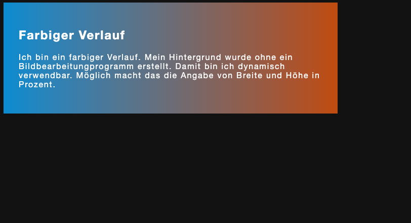 Optische Anpassungen und Formatierungen